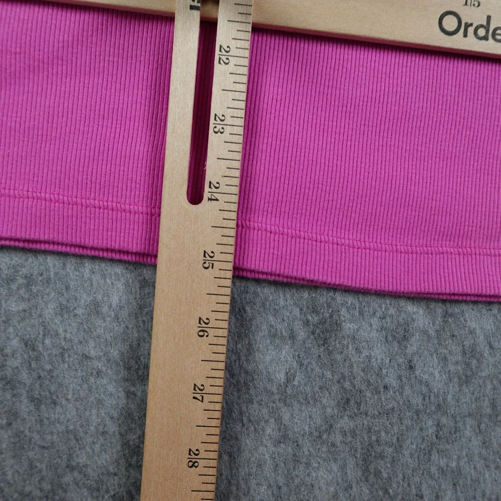 Ralph‎ Lauren Top Women L/XL? Pink Ribbed Scoop Neck Sleeveless Embroidered Tank